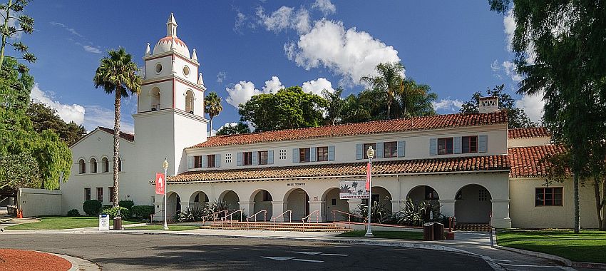 California State University Channel Islands campus bell tower, formerly Camarillo State Hospital