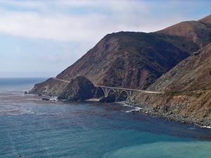 Scenic view of San Luis Obispo North Coast Highway