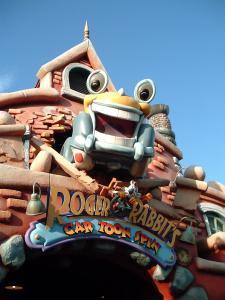Entrance to Roger Rabbit's Car Toon Spin