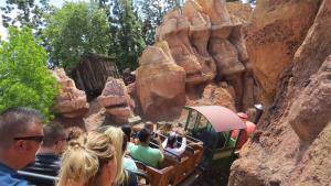 Disneyland - Big Thunder Mountain coaster