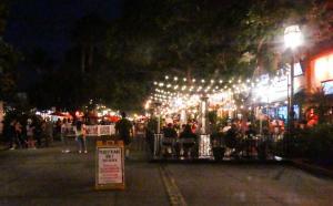 Santa Barbara - State Street at night