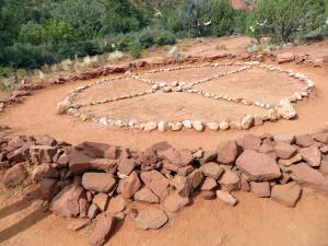 Sedona - Buddhist Amitabha Stupa - Wheel - Vortex Tour