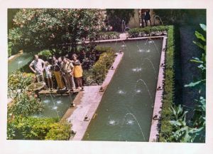 Alhambra Palace in Granada Spain