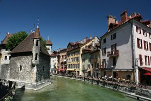 Annecy France Palais de l'Isle by Yves LC Wikipedia