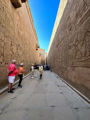 مصر - معبد إدفو - الحنطور