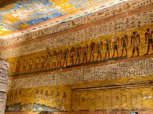 The Valley of the Kings landscape
