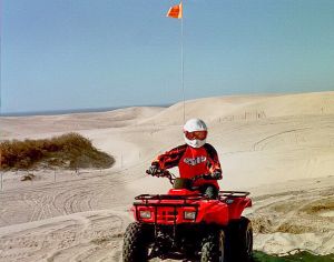 ATV on Oceano Dunes