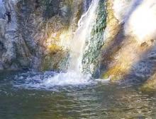 Switzer Falls California - at the pool