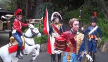 Laguna Beach Pageant of the Masters chess set living art display