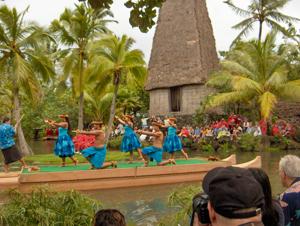 Performers at the Polynesian Cultural Center