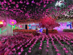 Imaginarium at Lakewood Center CA Rose Garden